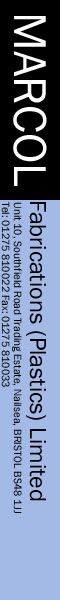 Image with Marcol's full company name, address, telephone and fax numbers